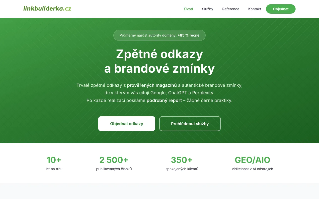 Linkbuilderka – desktop