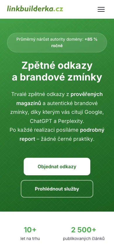 Linkbuilderka – mobil